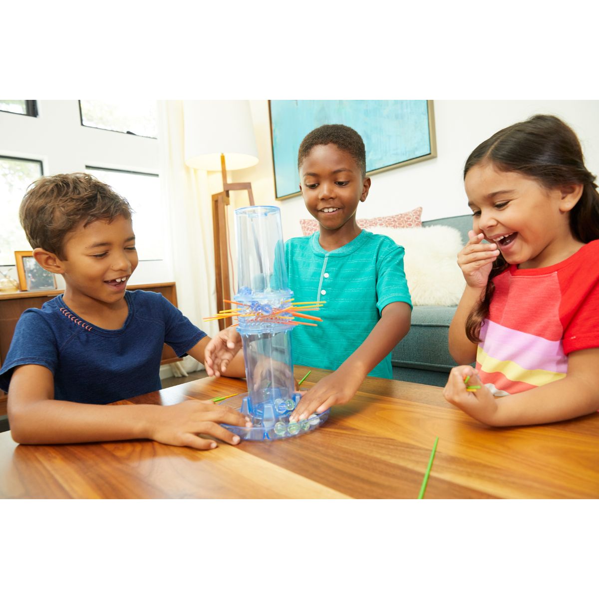 Kerplunk Strategy Game with Pull-Out Sticks Mattel Games 37092