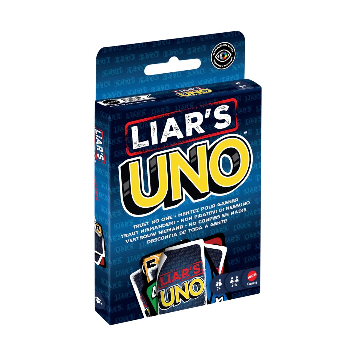 Trò Chơi Trí Tuệ UNO LIAR MATTEL GAMES JLH43