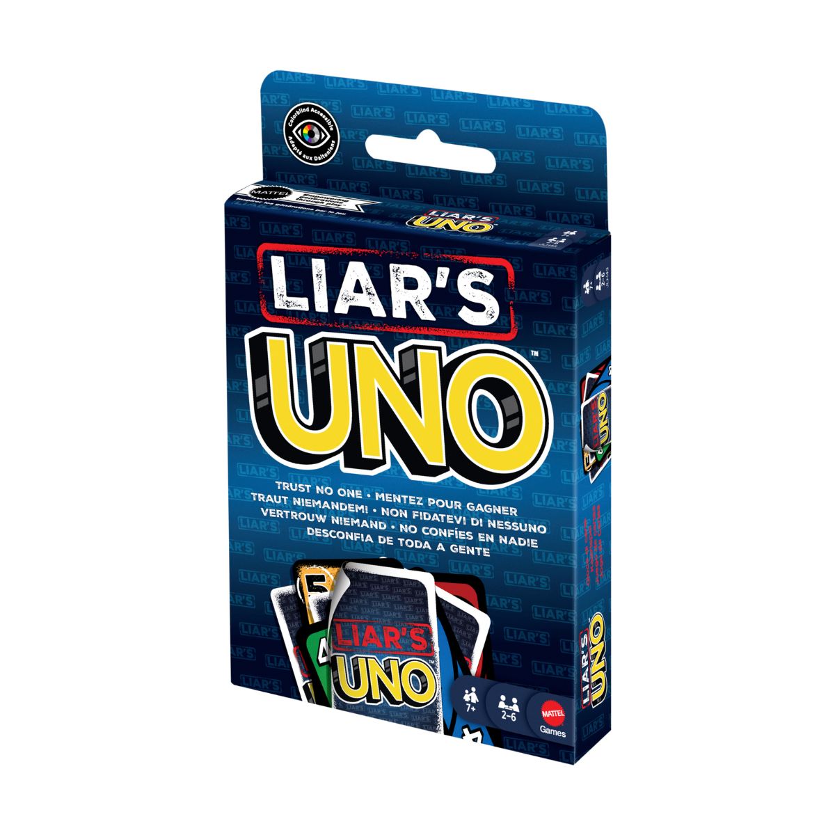 Trò Chơi Trí Tuệ UNO LIAR MATTEL GAMES JLH43