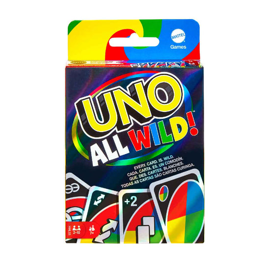 Đồ Chơi Trò Chơi Trí Tuệ Uno - Phiên Bản All Wild MATTEL GAMES HHL35