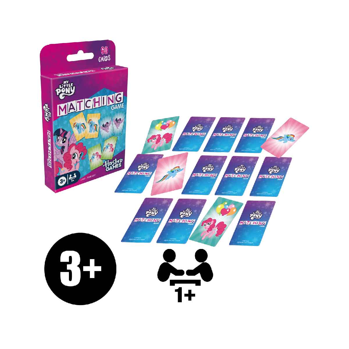 Trò Chơi Truy Tìm 2 Cặp Hình Giống Nhau My Little Pony HASBRO GAMING G1346
