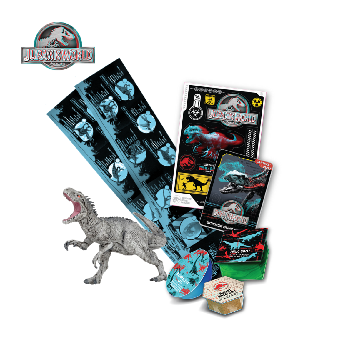 Jurassic World Large Egg Toy: Lab Disaster Edition TOY MONSTER T02630 – Random Delivery