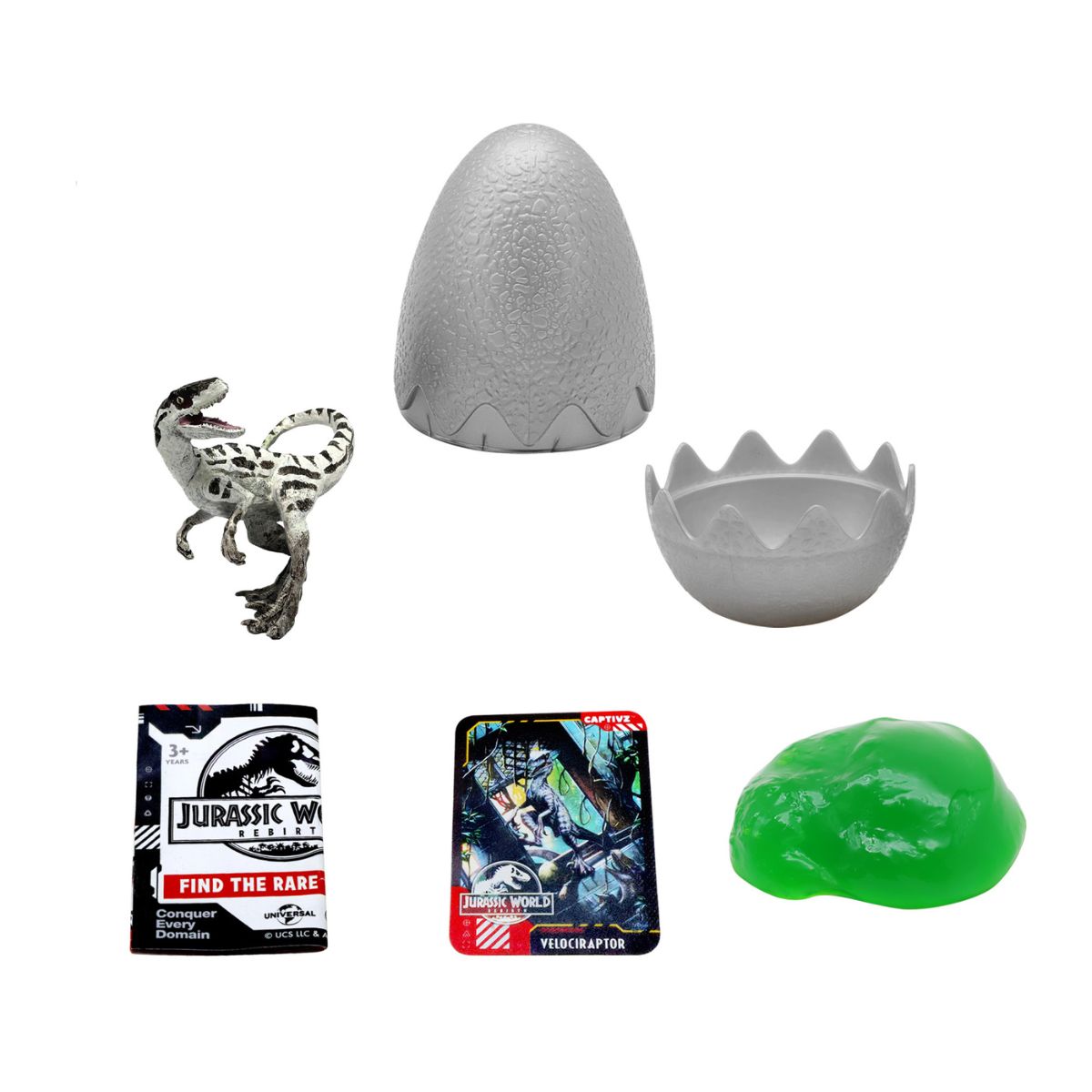 Đồ Chơi Trứng Slime Sưu Tập Jurassic World: Tái sinh TOY MONSTER T01532