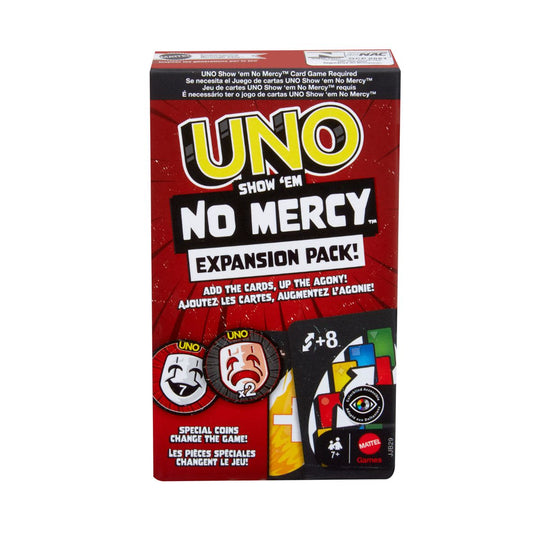 Đồ Chơi Trò Chơi Trí Tuệ Uno No Mercy - Phiên Bản Mở Rộng MATTEL GAMES JJB29