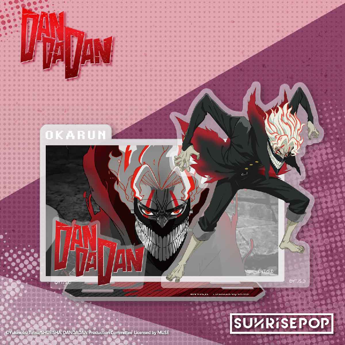 Đồ Chơi Vật Phẩm Nhân Vật Trang Trí - Okarun Biến Hình Dan Da Dan SUNRISEPOP DDAC012