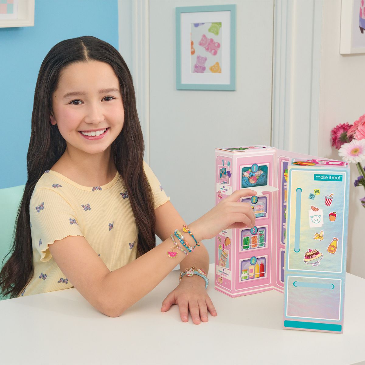 Đồ Chơi Vòng Tay DIY Chủ Đề Tủ Lạnh Siêu Vui MAKE IT REAL 1767MIR