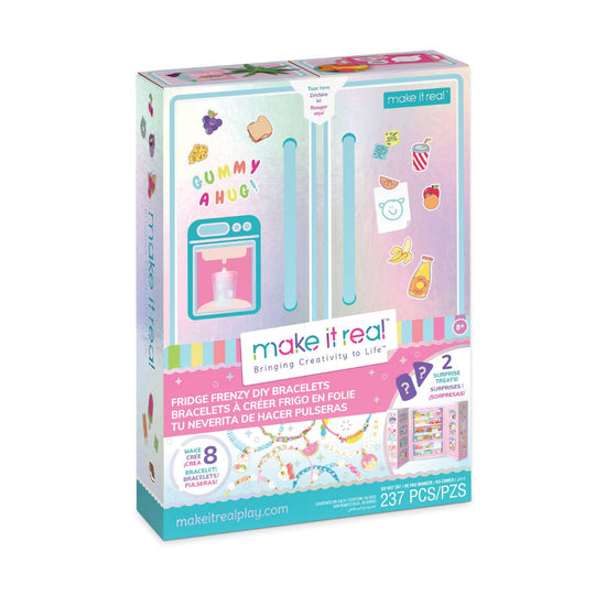 Đồ Chơi Vòng Tay DIY Chủ Đề Tủ Lạnh Siêu Vui MAKE IT REAL 1767MIR
