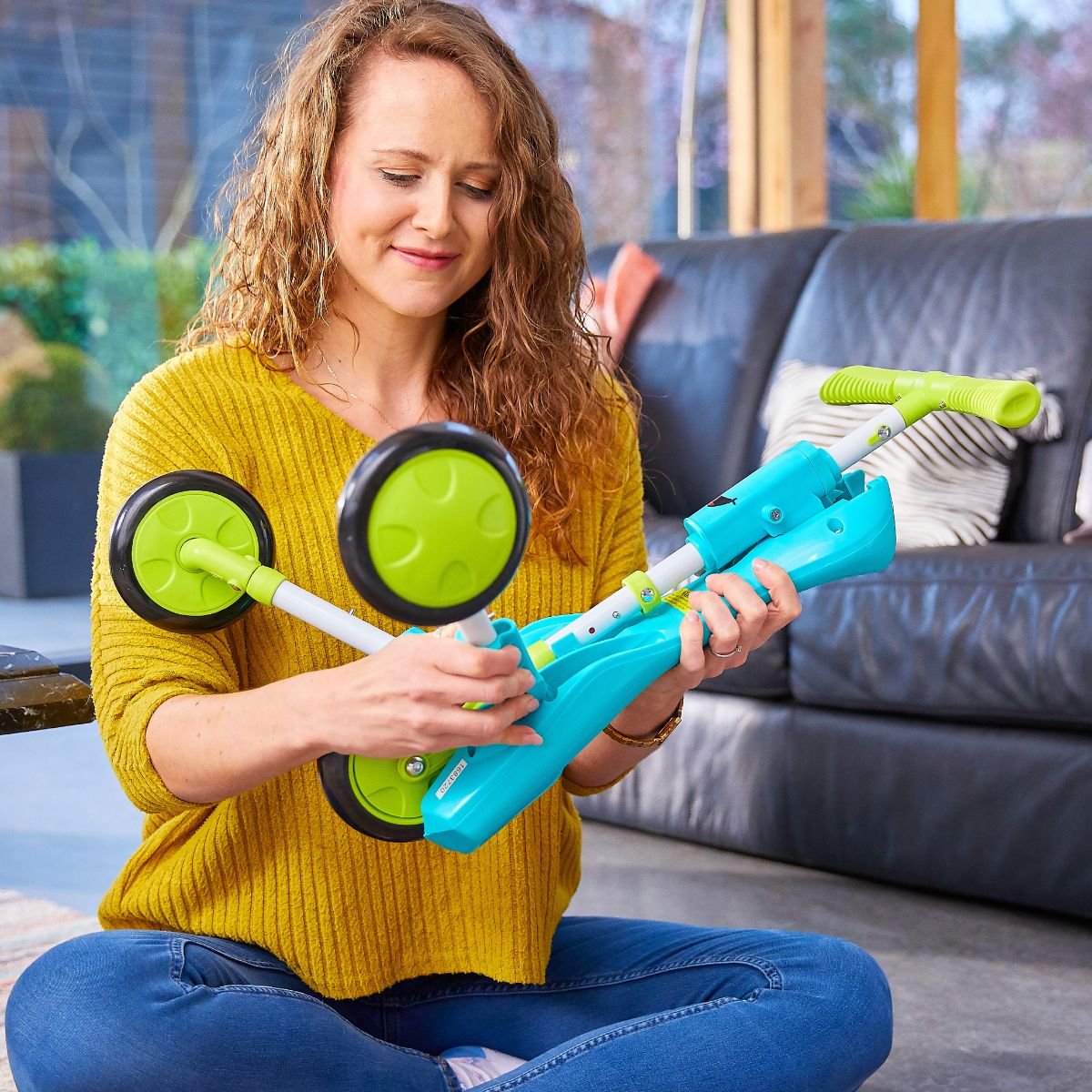 Xe Chòi Chân Bọ Xanh 3 Bánh Scuttle Bug XL RIDE ON 8555