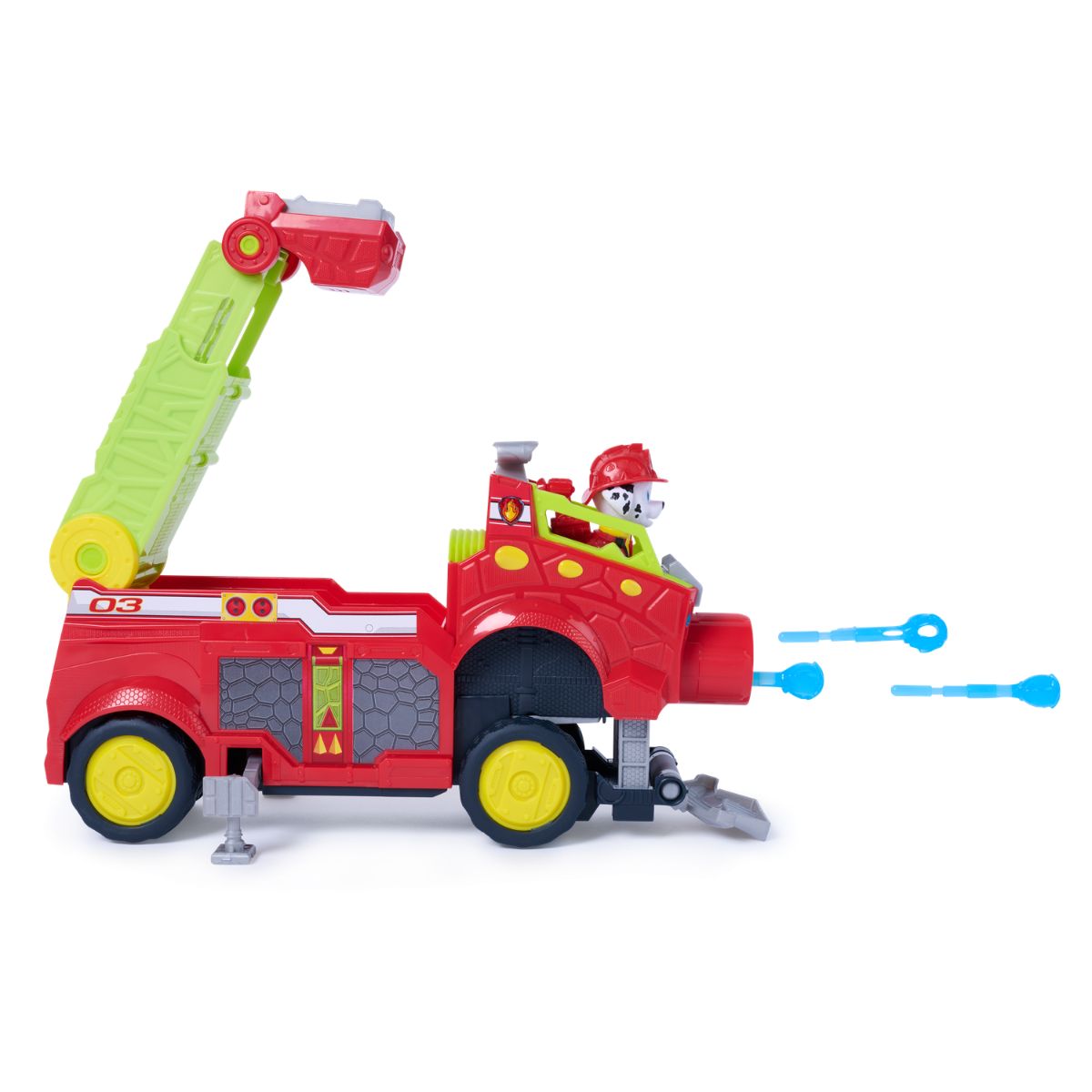 PAW Patrol Dino Emergency Fire Rescue Vehicle Toy With Marshall PAW Patrol 6076167