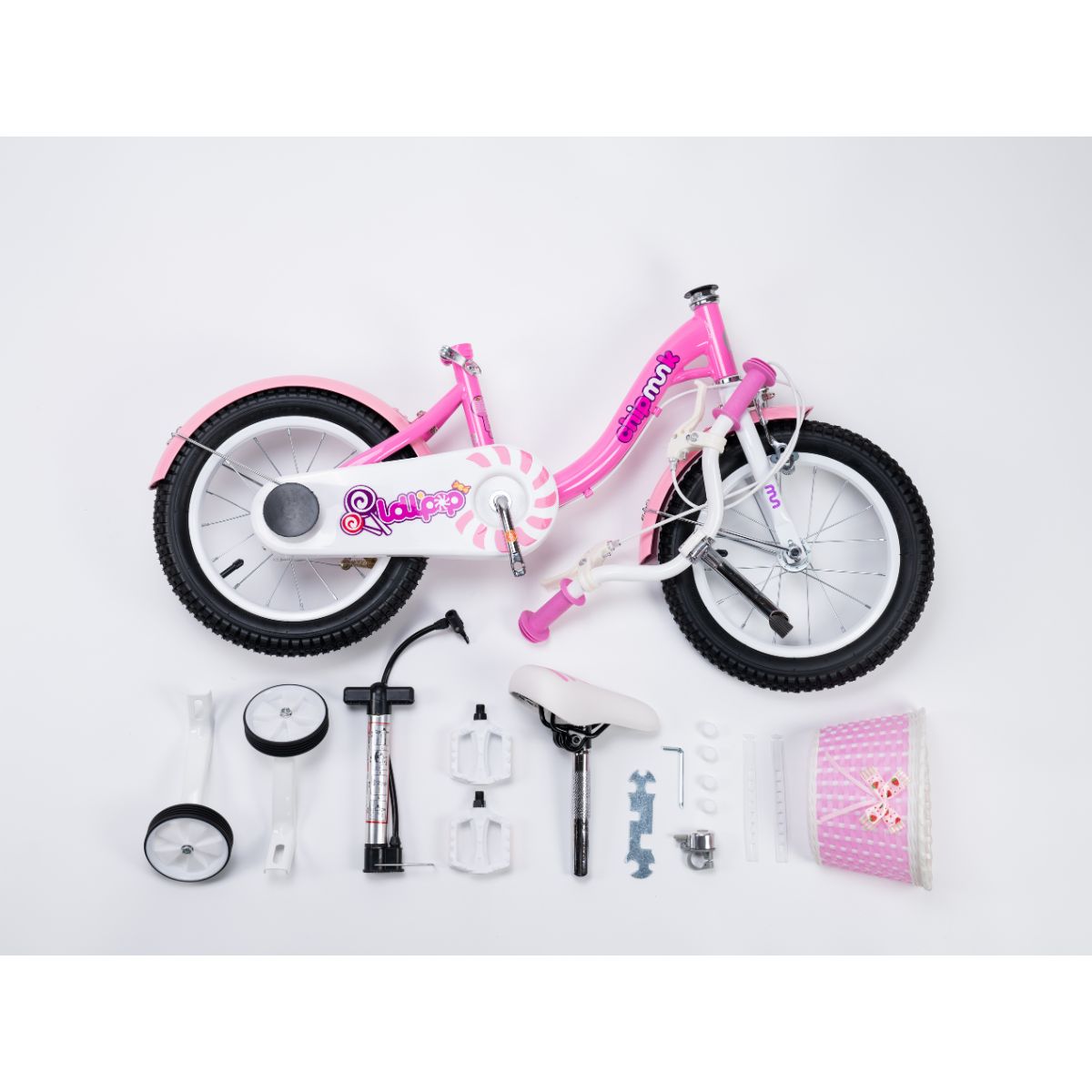 Xe Đạp Trẻ Em Chipmunk MM 12 Inch Màu Hồng BIKE CM12-2/PIN