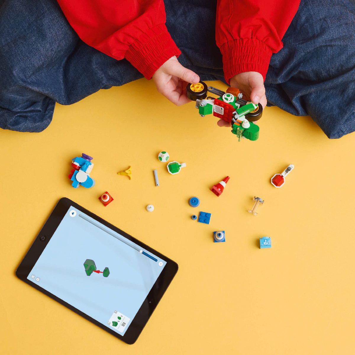 Đồ Chơi Lắp Ráp Xe Đạp Yoshi LEGO SUPER MARIO 72031