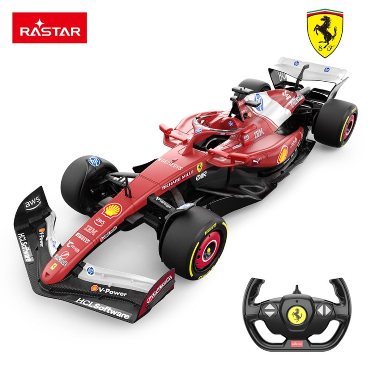 Đồ Chơi Xe Điều Khiển 1:12 Ferrari SF-25 RASTAR R10440