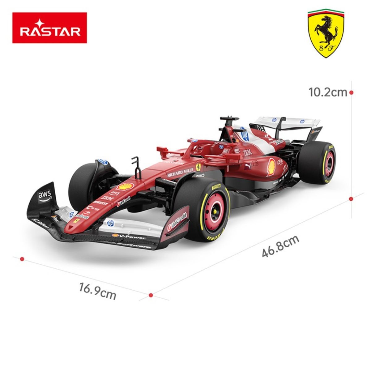 Đồ Chơi Xe Điều Khiển 1:12 Ferrari SF-25 RASTAR R10440