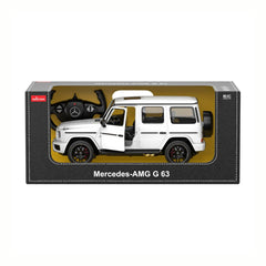 Đồ Chơi Xe Điều Khiển 1:14 AMG G63 Mở Cửa Được Trắng RASTAR R10350