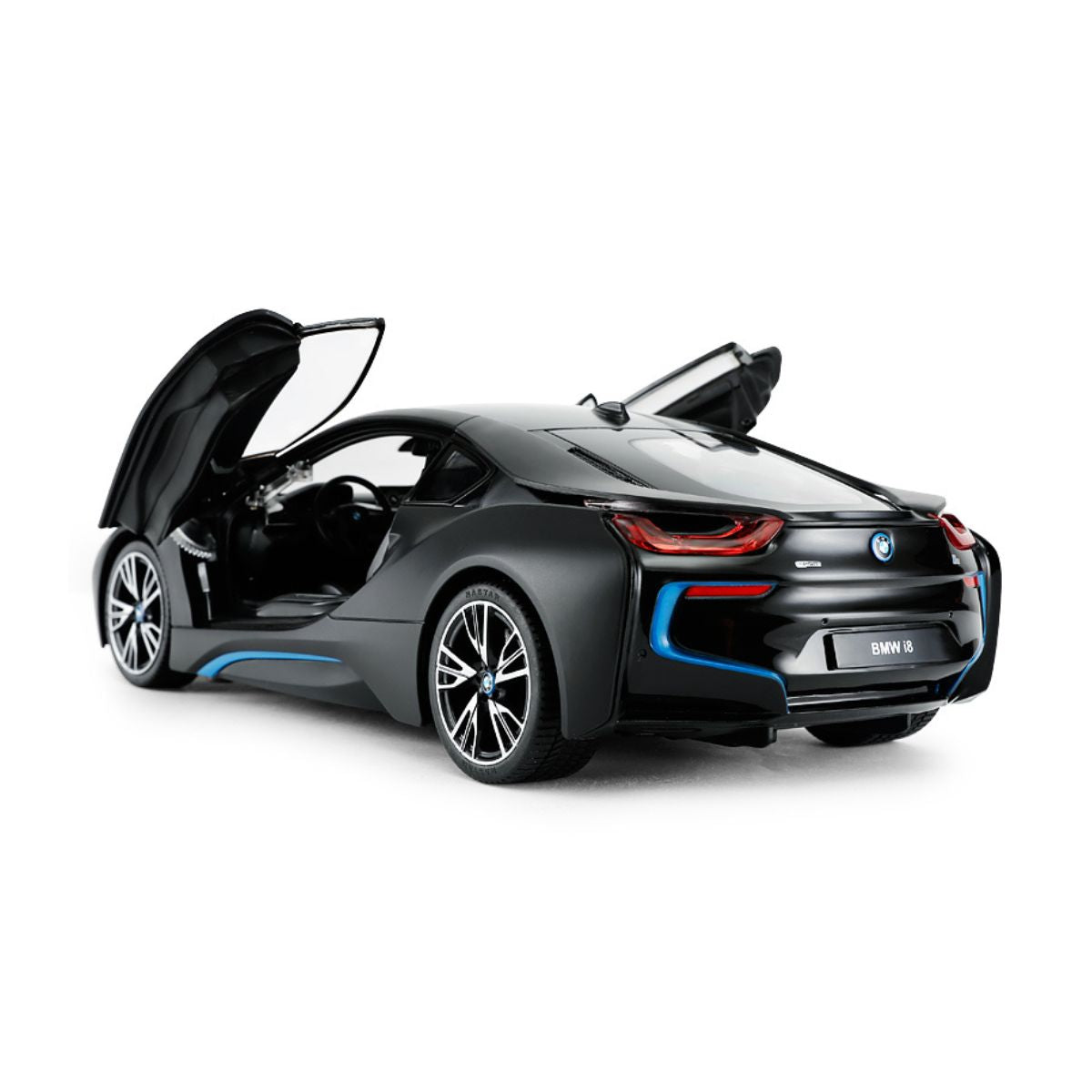 Đồ Chơi Xe Điều Khiển 1:14 BMW I8 Mở Cửa Được Đen RASTAR RA71010