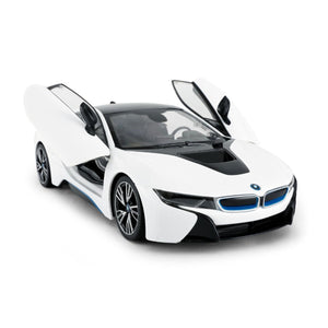 Đồ Chơi Xe Điều Khiển 1:14 BMW I8 Mở Cửa Được Trắng RASTAR RA71010