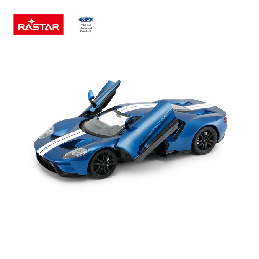 Xe Điều Khiển 1:14 Ford Gt Có Thể Mở Cửa Xanh Dương Rastar R78100