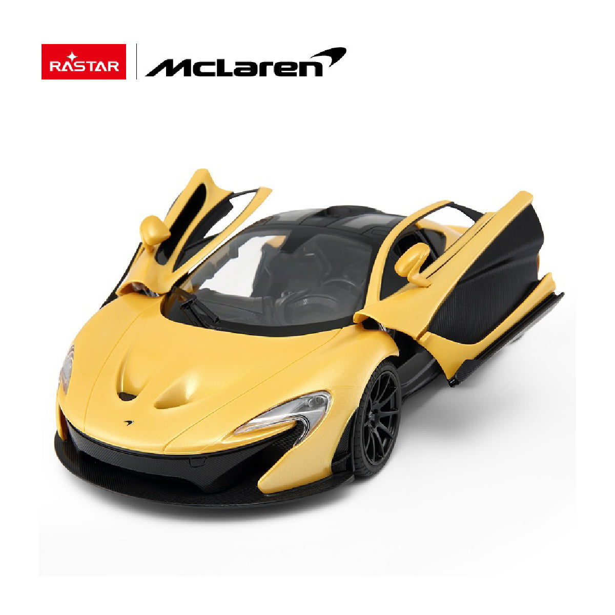Xe Điều Khiển 1:14 Mclaren P1 Mở Cửa Bằng Tay Vàng RASTAR R75110-YEL