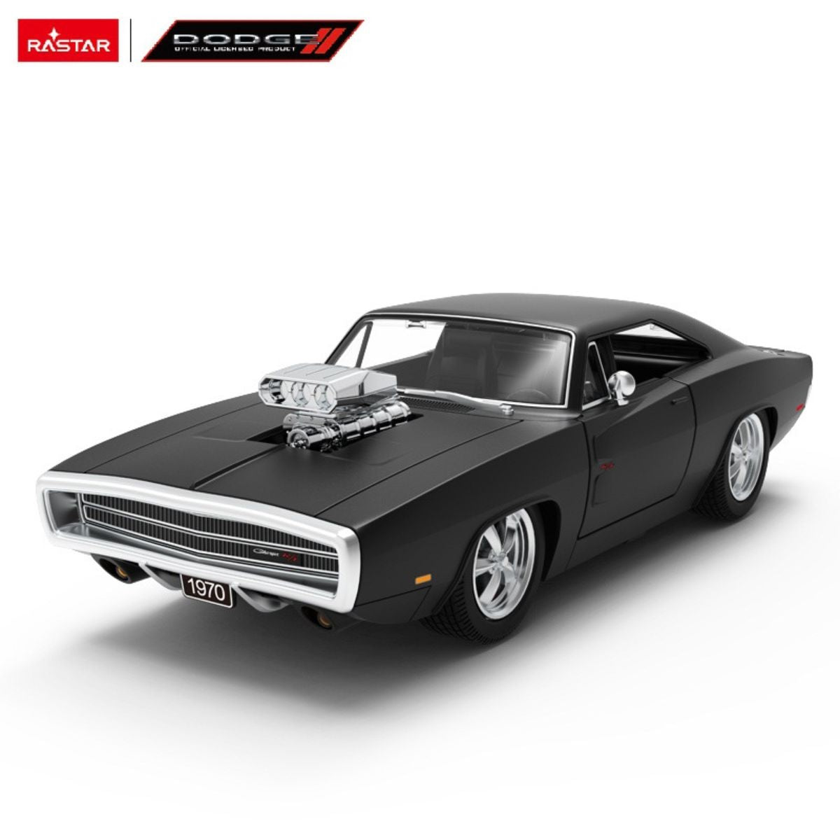 Đồ Chơi Xe Điều Khiển 1:16 Dodge Charger R/T Màu Đen RASTAR R99010