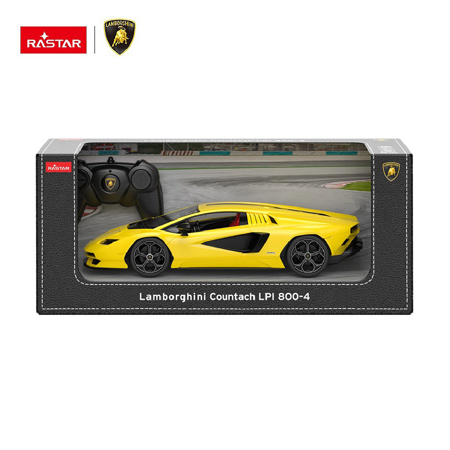 Xe Điều Khiển 1:16 Lamborghini Countach Lpi 800-4 Vàng RASTAR R92000