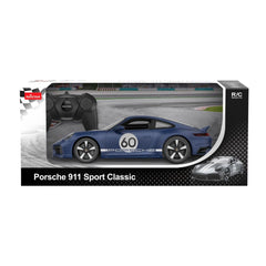Đồ Chơi Xe Điều Khiển 1:16 Porsche 911 Sport Classic Xanh RASTAR R94900
