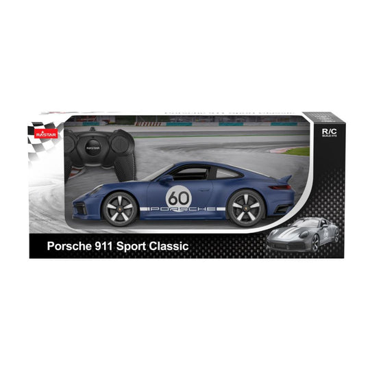 Đồ Chơi Xe Điều Khiển 1:16 Porsche 911 Sport Classic Xanh RASTAR R94900