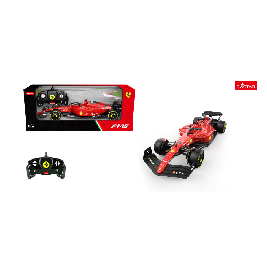 Xe điều khiển 1:18 Ferrari F1-75 Đỏ RASTAR R93400