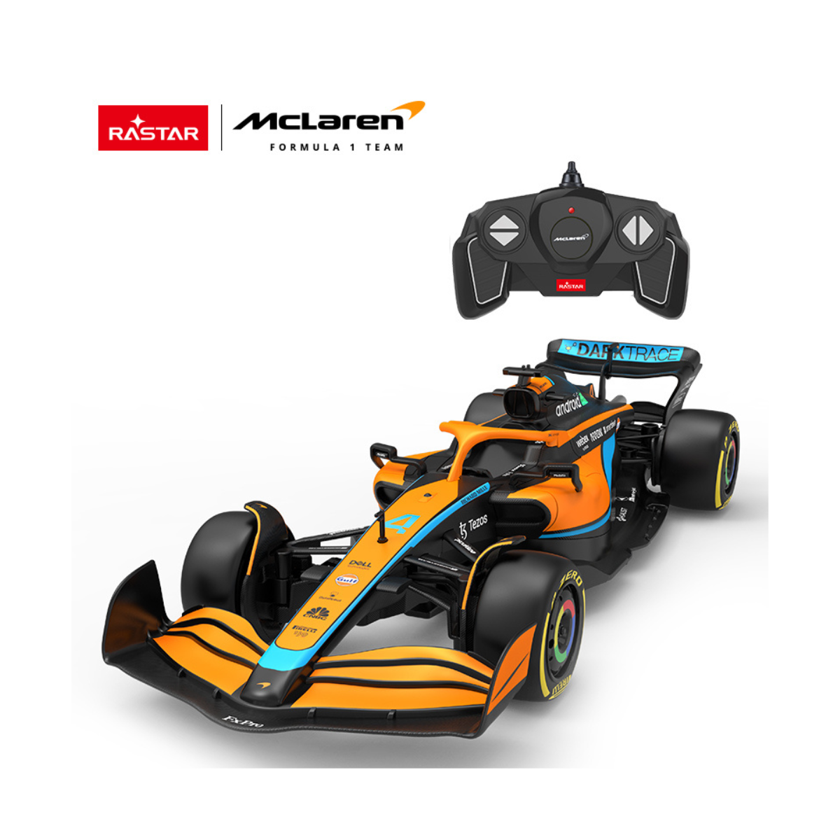 Xe Điều Khiển 1:18 McLaren F1 Mcl36 Cam RASTAR R93300
