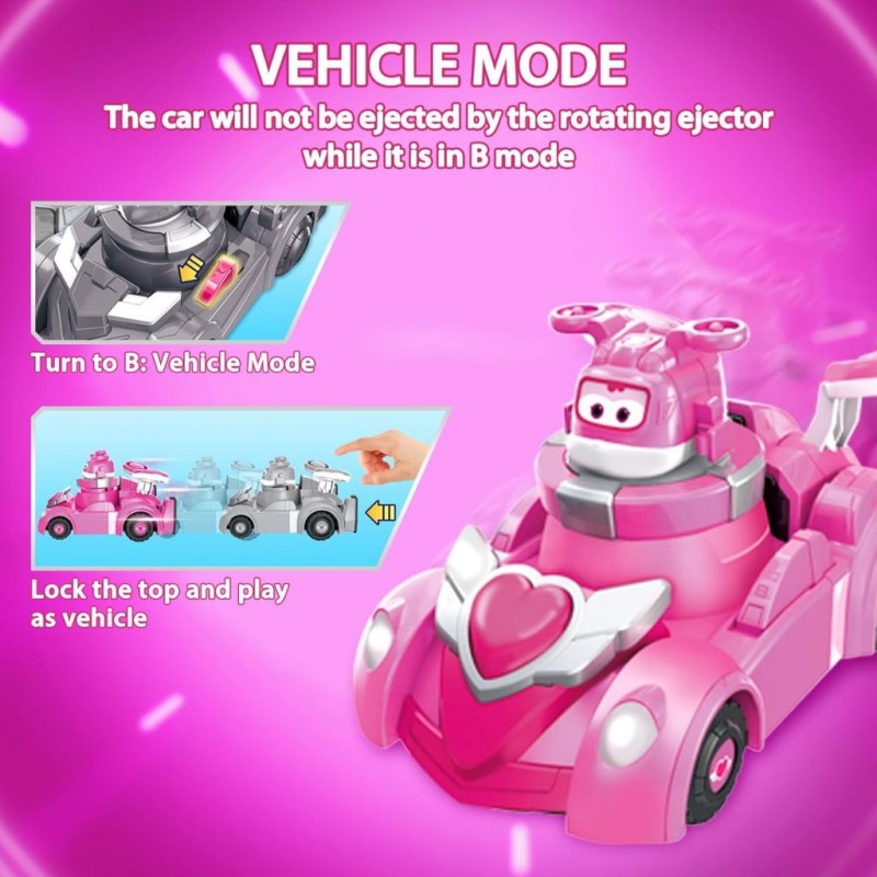 Đồ Chơi Xe Đua Bệ Phóng Con Quay - Dizzy Khéo Léo SUPERWINGS EU770340