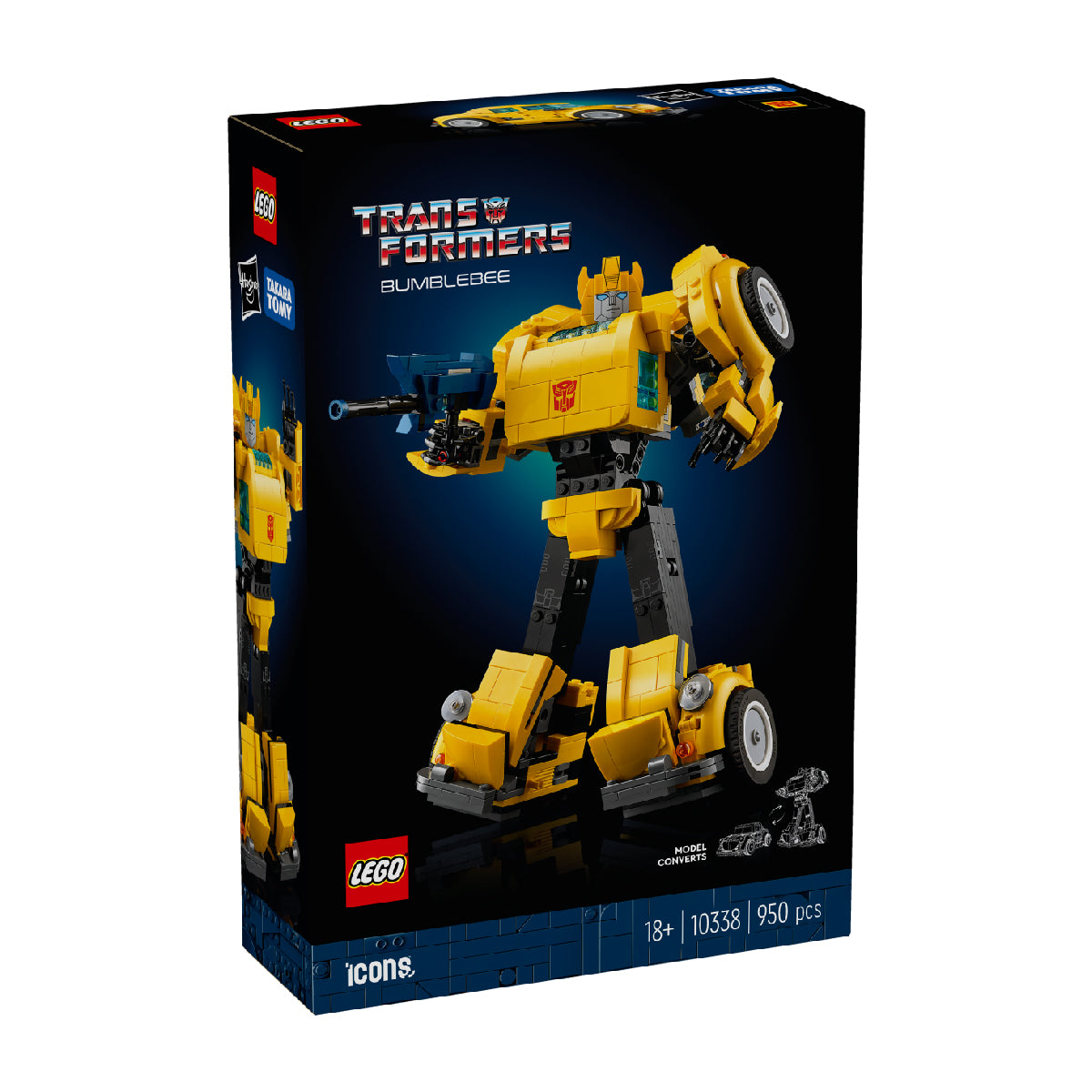 Xe Đua Biến Hình Transformer Bumblebee Lego Adults 10338 (950 Chi Tiết)