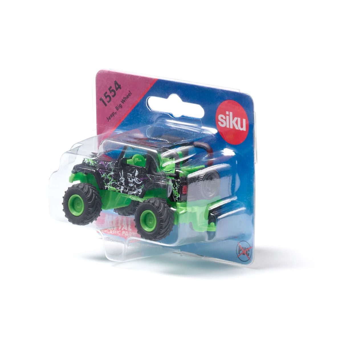 Đồ Chơi Mô Hình Xe Jeep Big Wheel SIKU 1554