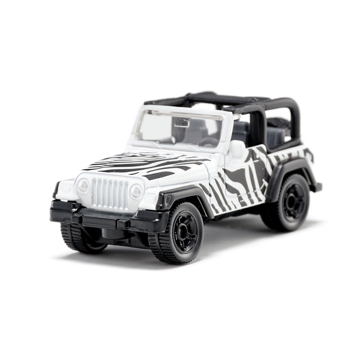 siku 1546, Jeep Wrangler Safari, Métal/plastique, Noir/blanc, Voiture jouet pour enfants, Attelage de remorque siku 1546, Jeep Wrangler Safari, Métal/plastique, Noir/blanc, Voiture jouet pour enfants, Attelage de remorque