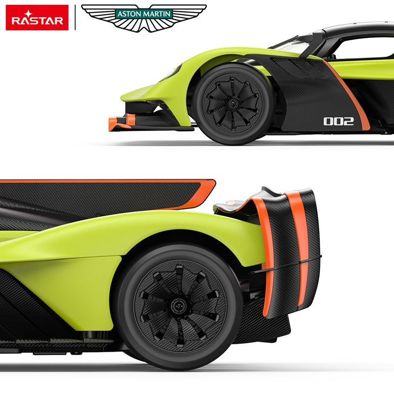 Xe R/C 1:14 Aston Martin Valkyrie Amr Pro Cửa Mở Xanh Lá Rastar R92100