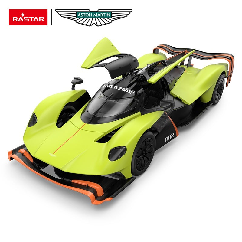 Xe R/C 1:14 Aston Martin Valkyrie Amr Pro Cửa Mở Xanh Lá Rastar R92100