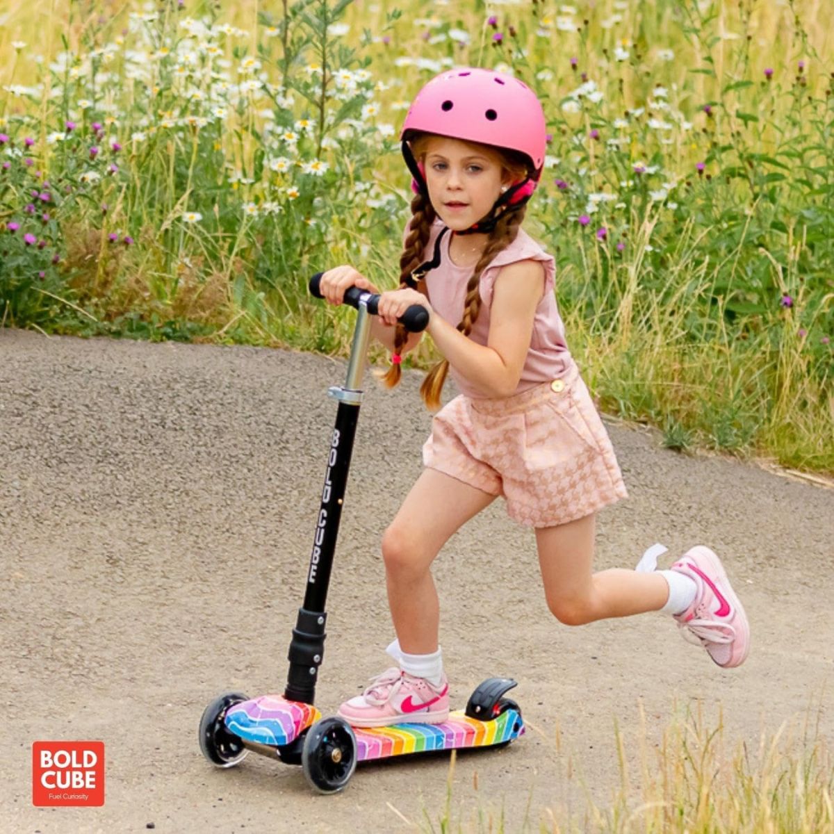 Xe Scooter 3 Bánh Boldcube Lớn Họa Tiết Ngân Hà SCOOTER SKY024