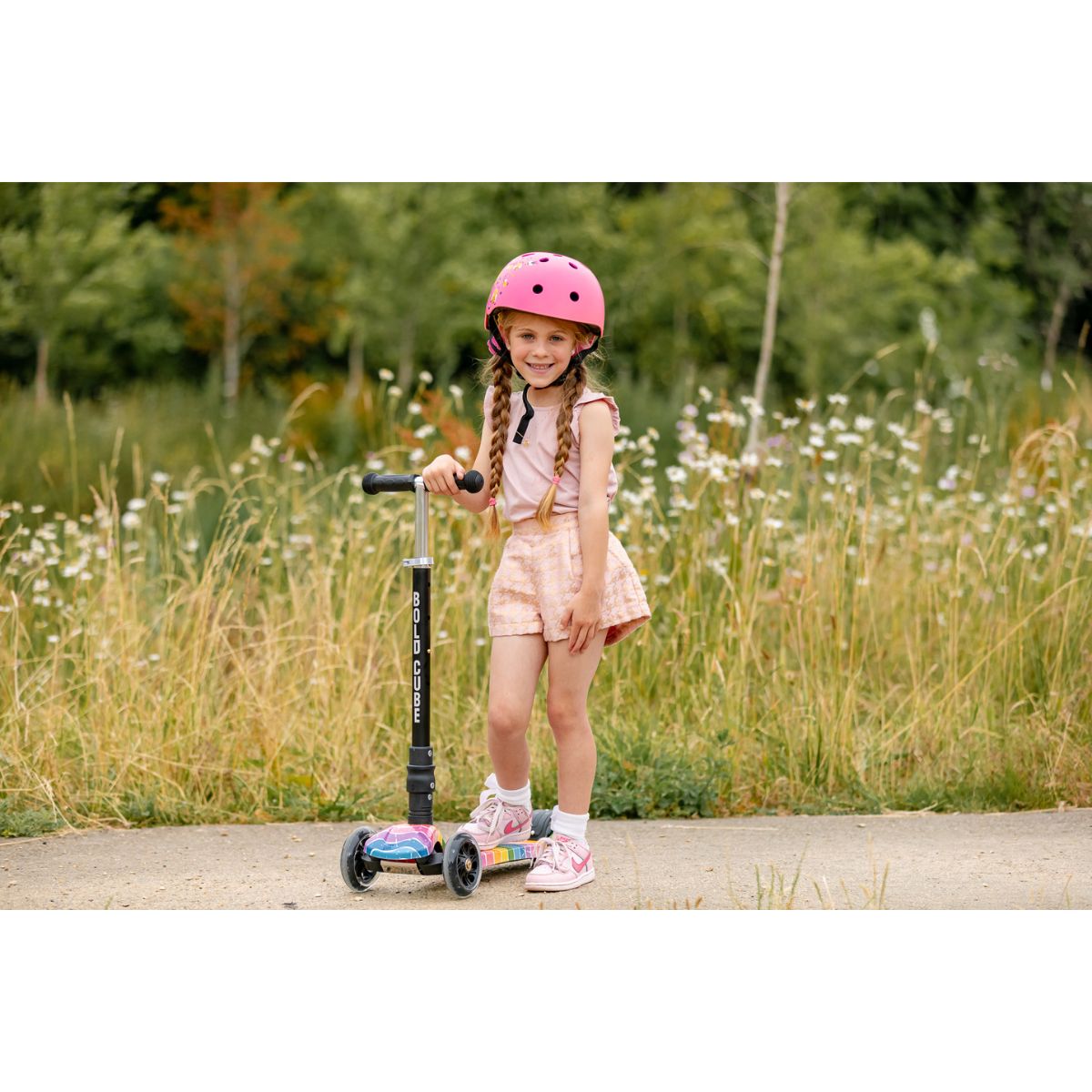 Xe Scooter 3 Bánh Boldcube Lớn Họa Tiết Ngân Hà SCOOTER SKY024