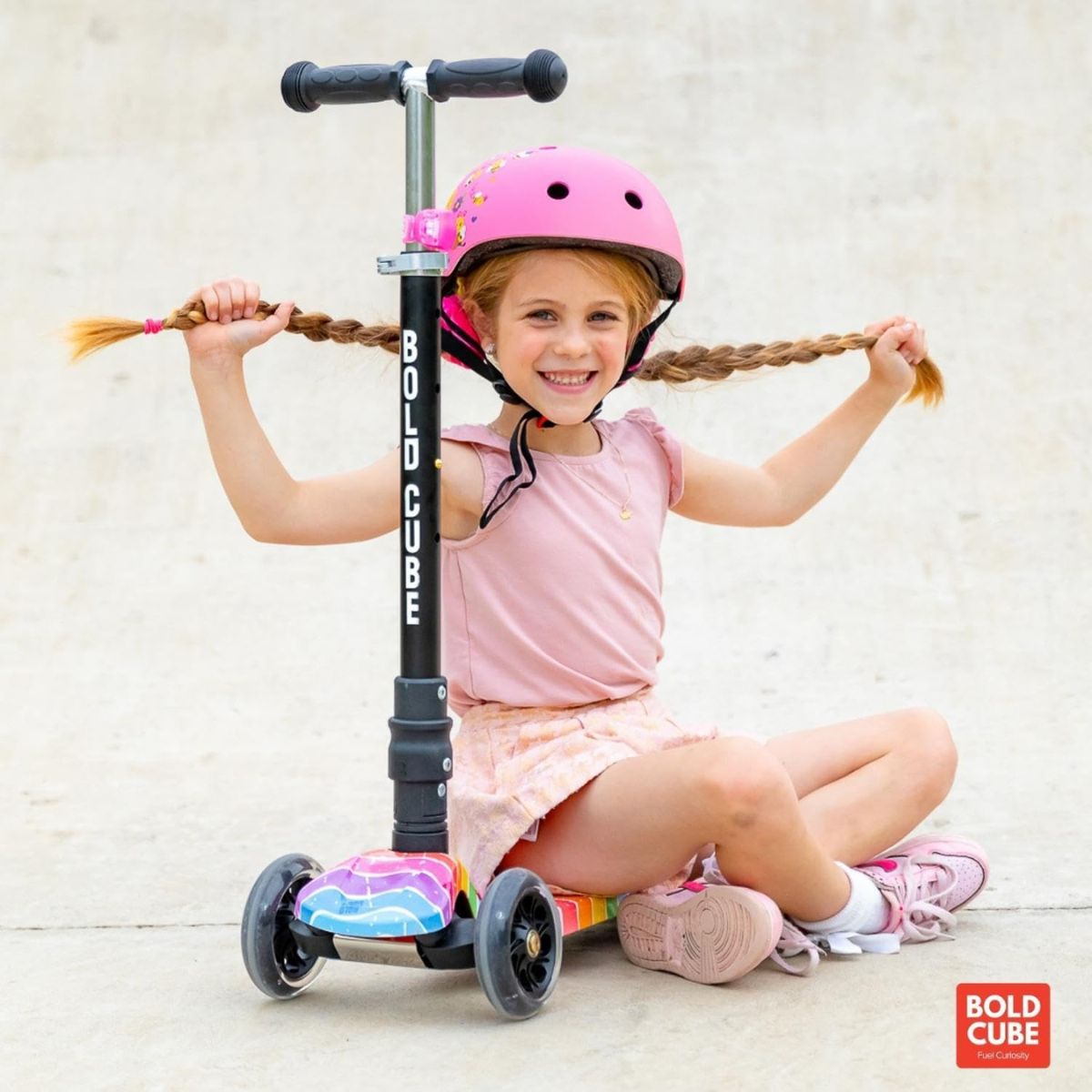 Xe Scooter 3 Bánh Boldcube Lớn Họa Tiết Ngân Hà SCOOTER SKY024