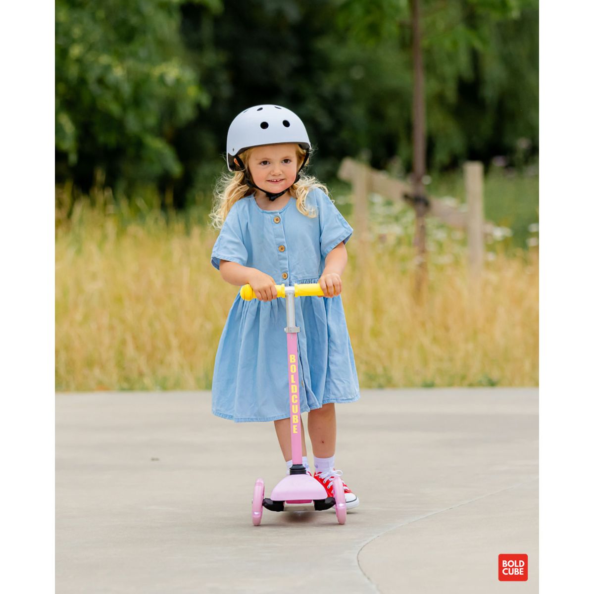 Xe Scooter 3 Bánh Boldcube Teeny Màu Hồng SCOOTER SKY008