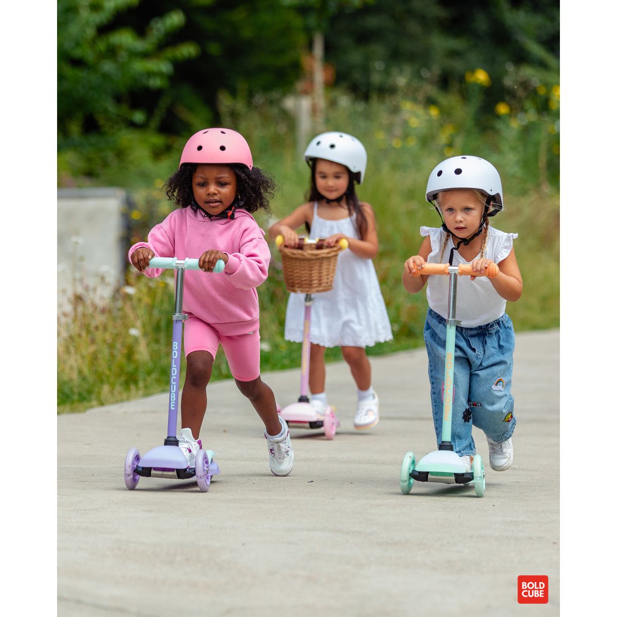 Xe Scooter 3 Bánh Boldcube Teeny Màu Tím SCOOTER SKY006