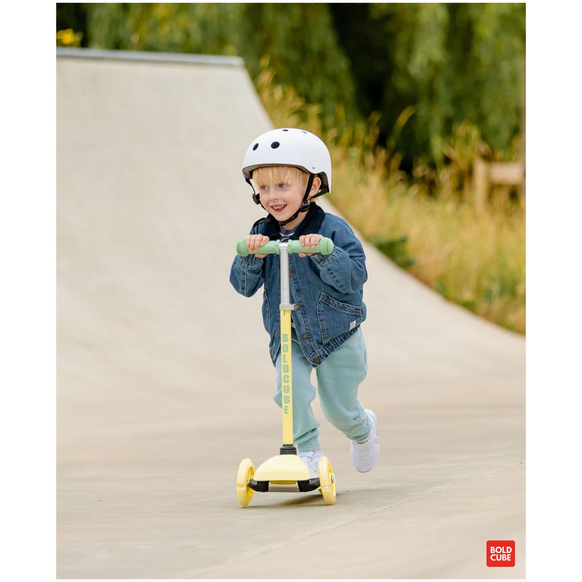 Xe Scooter 3 Bánh Boldcube Teeny Màu Vàng SCOOTER SKY005