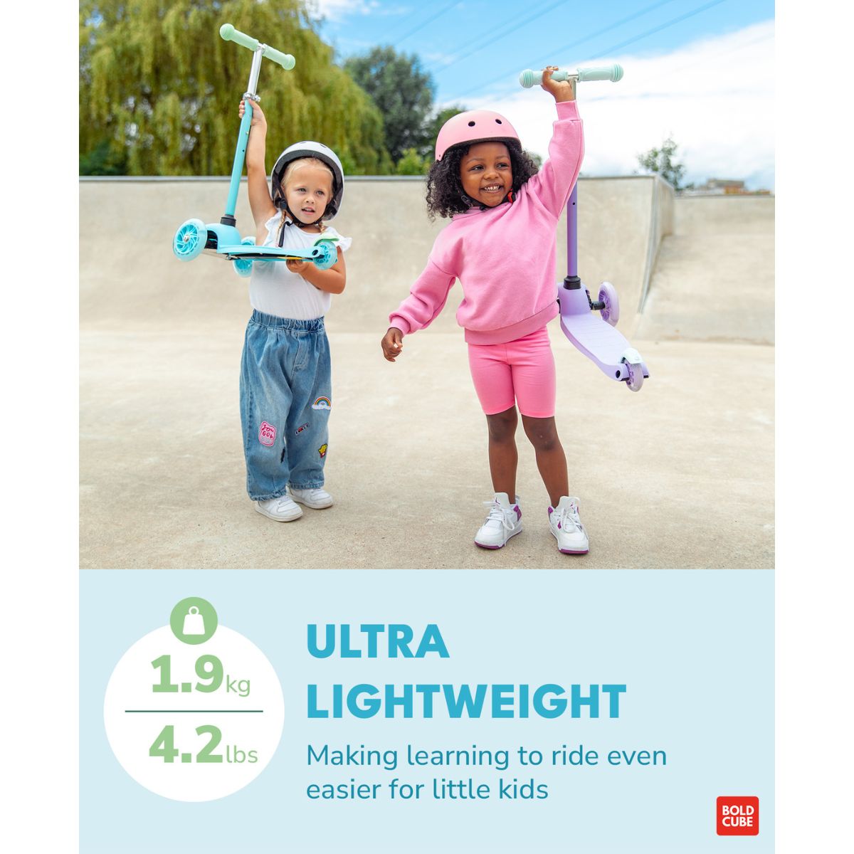 Xe Scooter 3 Bánh Boldcube Teeny Màu Xanh Dương SCOOTER SKY004