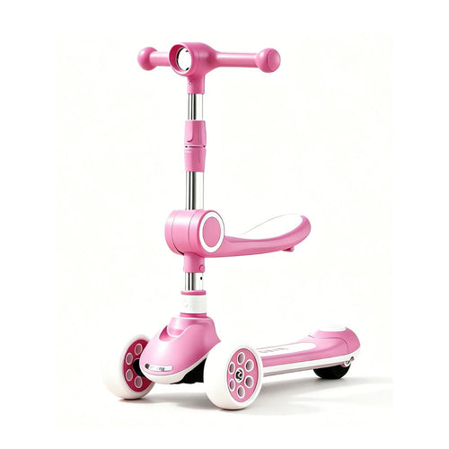 Xe Scooter 3 Bánh Royalbaby 2 Trong 1 Màu Hồng SCOOTER RB-SD2/PI