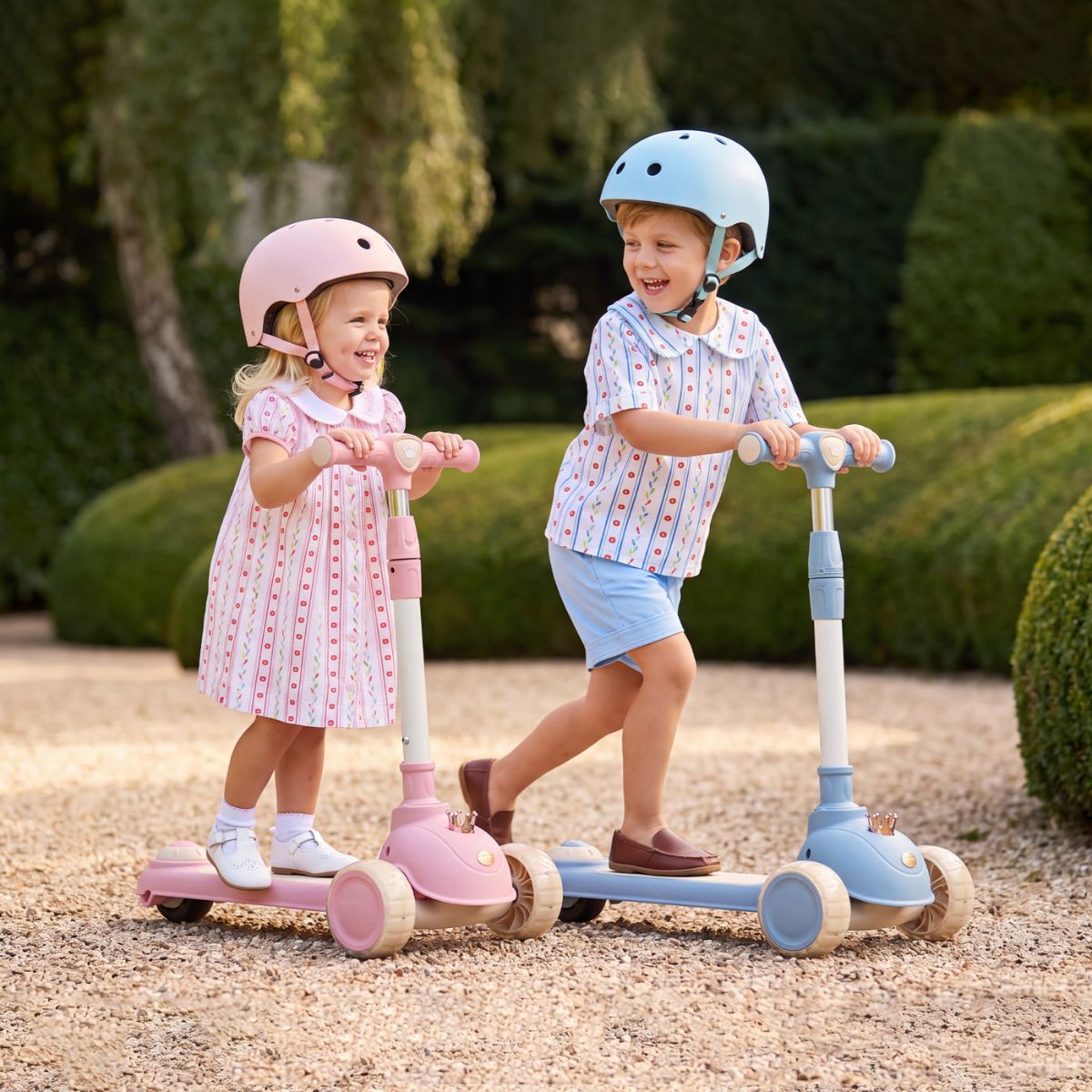 Xe Scooter 3 Bánh Royalbaby Vương Miện Màu Hồng SCOOTER RB-C1/PI