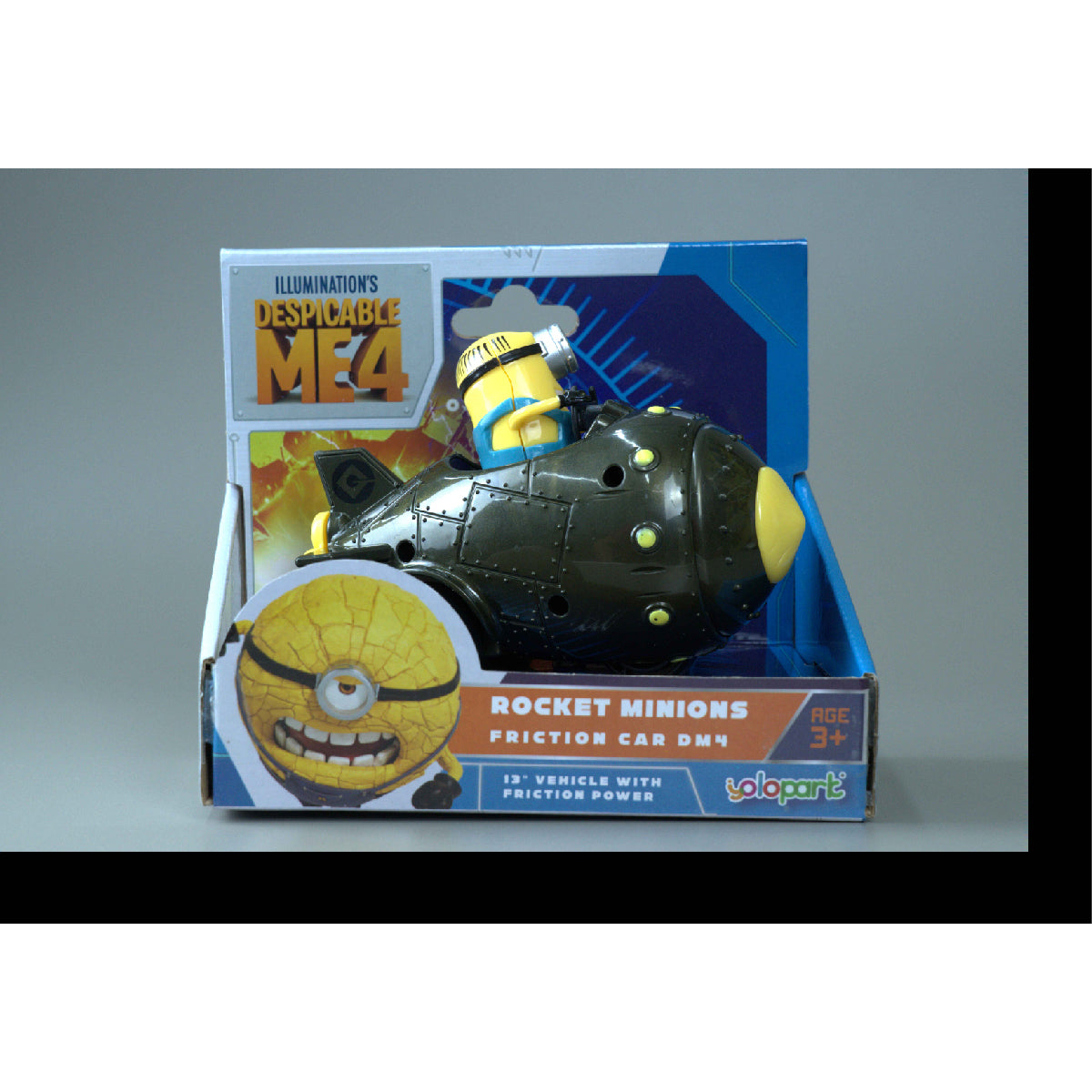 The Minions Rocket Car runs well