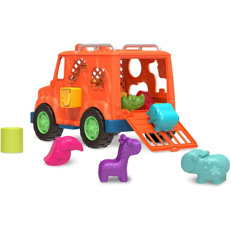 BATTAT BT1029Z Zoo Puzzle Car Model Toy