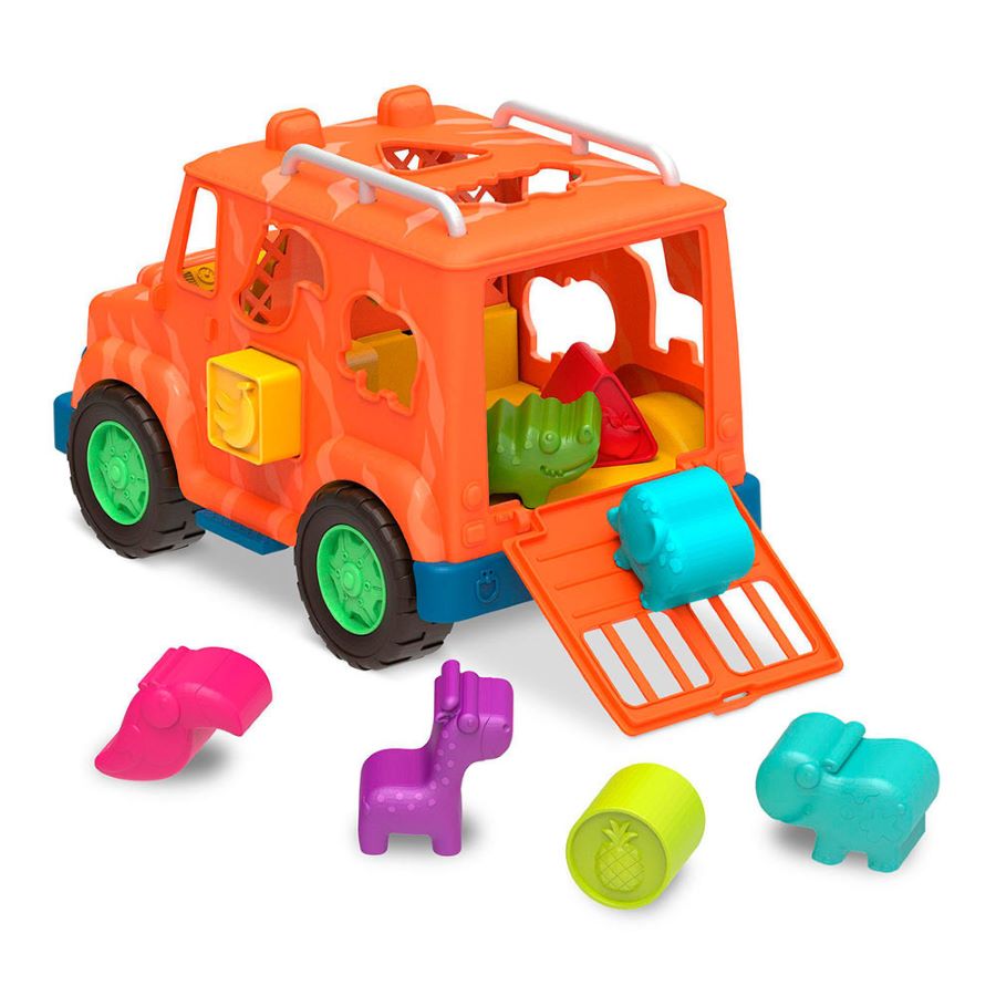 BATTAT BT1029Z Zoo Puzzle Car Model Toy