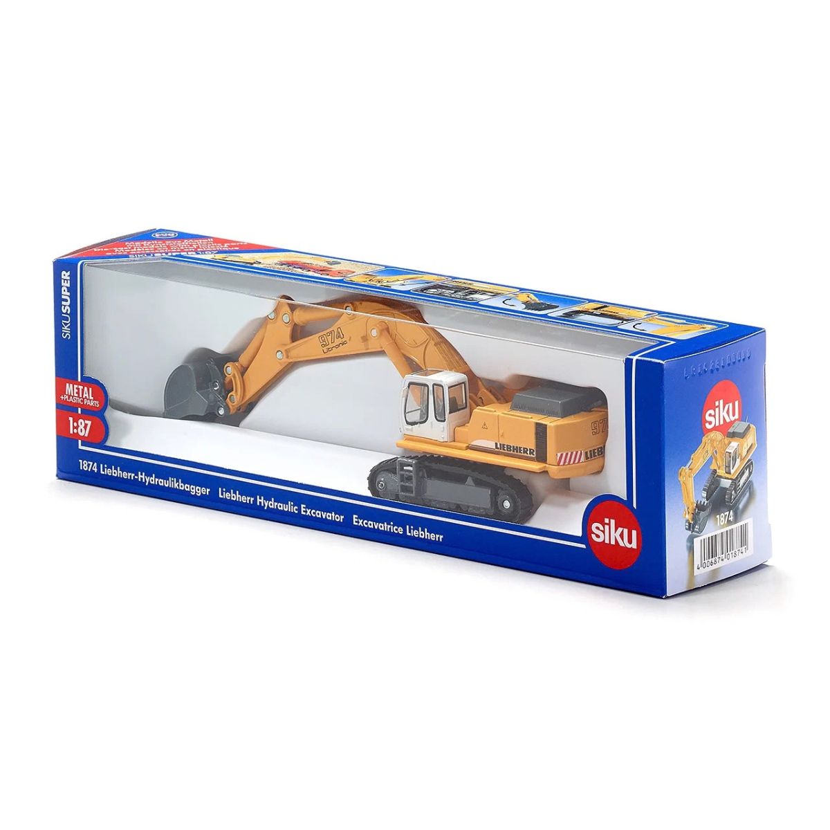 Đồ Chơi Mô Hình Xe Xúc Thủy Lực Liebherr SIKU 1874
