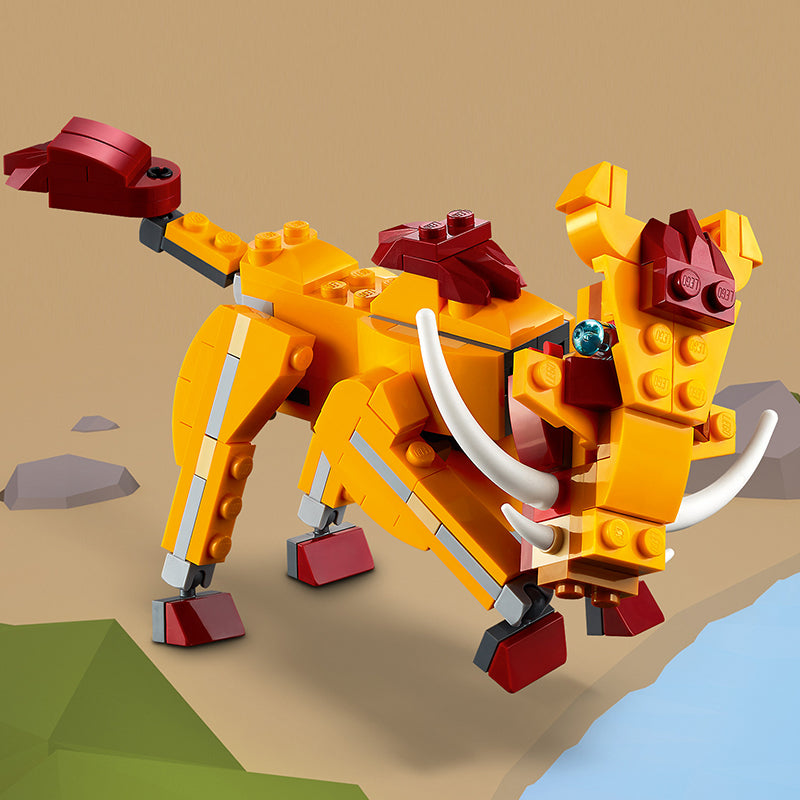 Đồ Chơi Lắp Ráp Sư Tử Hoang Dã LEGO CREATOR 31112
