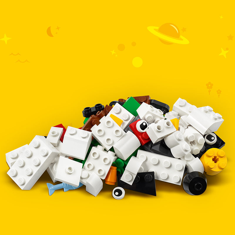Đồ Chơi Lắp Ráp HộP LắP RáP SáNg TạO Màu Trắng LEGO CLASSIC 11012