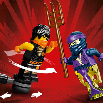Đồ Chơi Lắp Ráp Đấu Trường Ninjago-  Cole Đối Đầu Ghost Warrior LEGO NINJAGO 71733